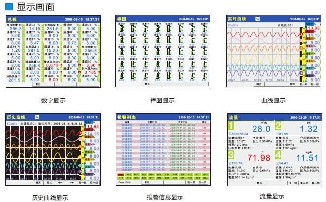 无纸温度记录仪1-48路YD800R 无纸温度记录仪1-48路YD800R